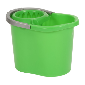 Vikan Green Mop Bucket and Wringer 12ltr - Each