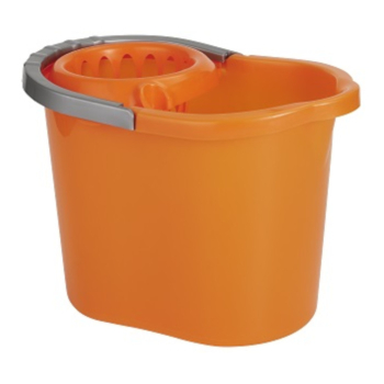 Vikan Orange Mop Bucket and Wringer 12ltr - Each