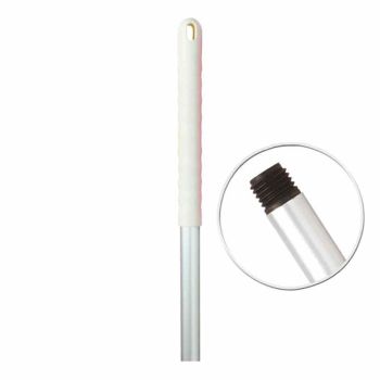 White Aluminium System Mop Handle (1200mm / 48")