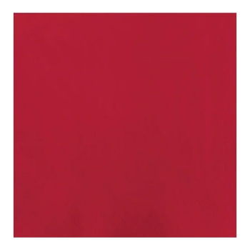 Red 40cm 3ply Dinner Napkins - Case of 1000