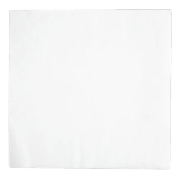 White 40cm 3ply Dinner Napkins - Case of 1000