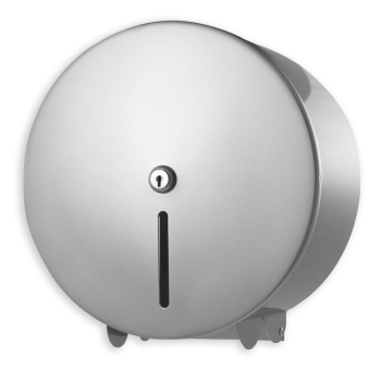 Polished Stainless Steel Jumbo Toilet Roll Dispenser (30cm / 12")