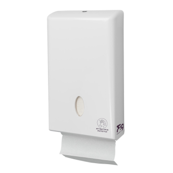 Fig White Compact Hand Towel Dispenser - Each