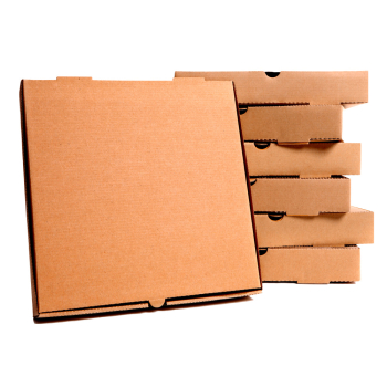 Brown 9" Pizza Boxes - Case of 100