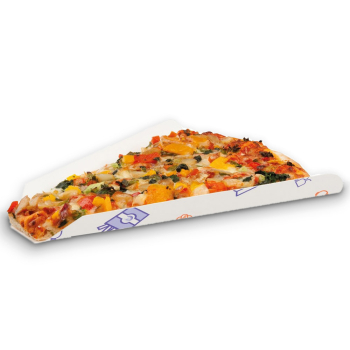 White Pizza Slice Tray - Case of 1000
