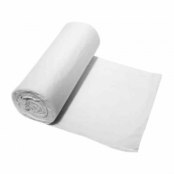 Heavy Duty White Pedal Bin Liners on a Roll - Case of 1000