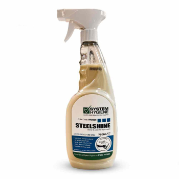 System Hygiene Steelshine Stainless Steel Cleaner & Polish - 750ml