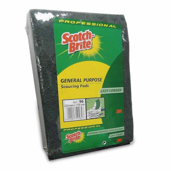 3M Scotchbrite General Purpose No.96 Scouring Pad - Pack of 10
