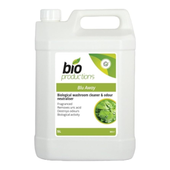 Bio Productions Blu Away Biological Washroom Cleaner - 5ltr