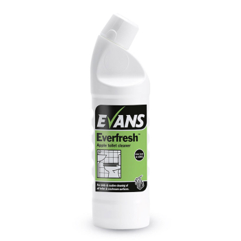 Evans Vanodine Everfresh Apple Toilet & Washroom Cleaner - 1ltr