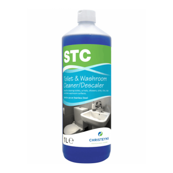 Clover STC Sulphamic Toilet & Washroom Cleaner - Case of 12x1ltr