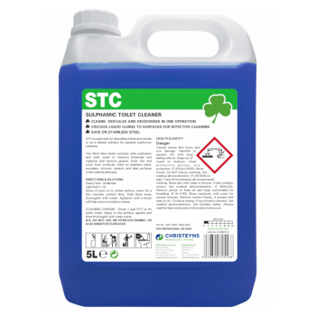 Clover STC Sulphamic Toilet Cleaner - 5ltr Clover STC Sulphamic Toilet Cleaner - 5ltr