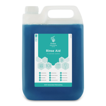 Evans Vanodine Auto Dosing Rinse Aid - 5ltr