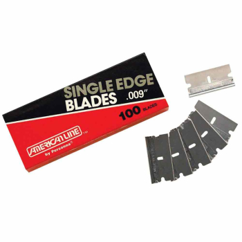 Metal Safety Window Scraper Replacement Blades - Pack of 100