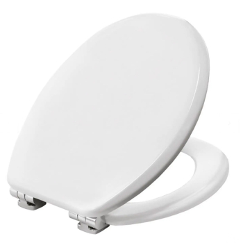 White Deluxe Quality Toilet Seat