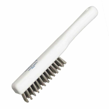 Hillbrush White Wire Scratch Brush (279mm)