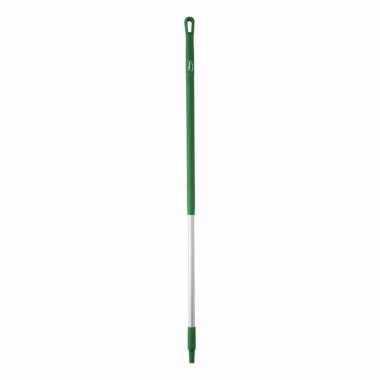 Green Vikan Hygiene (1310mm / 51.5") Ergonomic Aluminium Handle