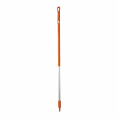 Orange Vikan Hygiene (1310mm / 51.5") Ergonomic Aluminium Handle