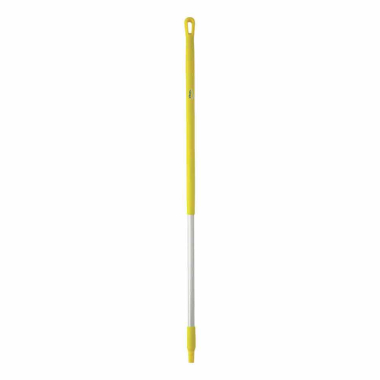 Yellow Vikan Hygiene (1310mm / 51.5") Ergonomic Aluminium Handle