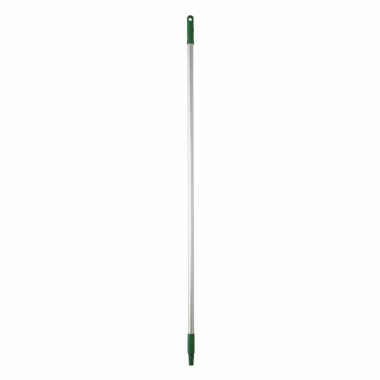 Green Vikan Hygiene (1460mm / 57.5") Ergonomic Aluminium Handle