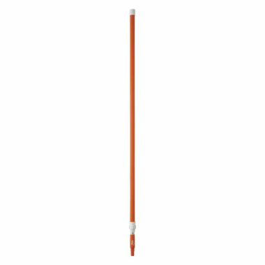 Orange Vikan Hygiene (2780mm / 109.5") Telescopic Aluminium Handle
