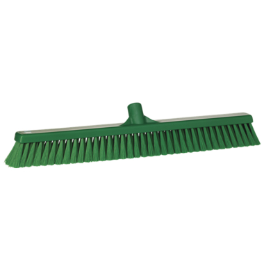 Green Vikan Hygiene (610mm / 24") Soft Bristle Brush Head - Each
