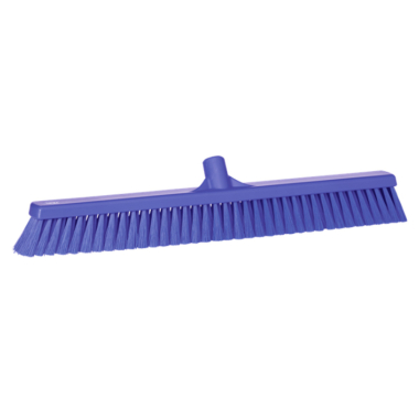 Purple Vikan Hygiene (610mm / 24") Soft Bristle Brush Head - Each