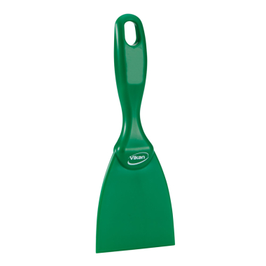 Green Vikan Hygiene Polypropylene Hand Scraper (75mm / 3")