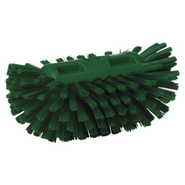 Green Vikan Hygiene (205mm / 8") Stiff Bristle Tank Brush