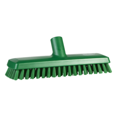 Green Vikan Hygiene (270mm / 10.6") Stiff Bristle Deck Scrub Brush Head