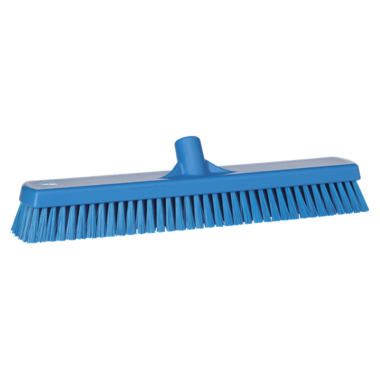 Blue Vikan Hygiene (470mm / 18.5") Stiff Bristle Deck Scrub Brush Head
