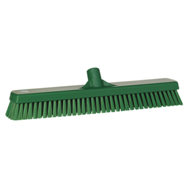 Green Vikan Hygiene (470mm / 18.5") Stiff Bristle Deck Scrub Brush Head
