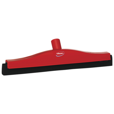 Red Vikan Hygiene (400mm / 16") Floor Squeegee Head with Replacement Cassette