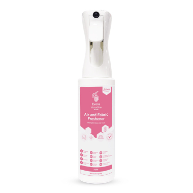 Evans Vanodine Midnight Rose and Oud Air and Fabric Freshener - 500ml