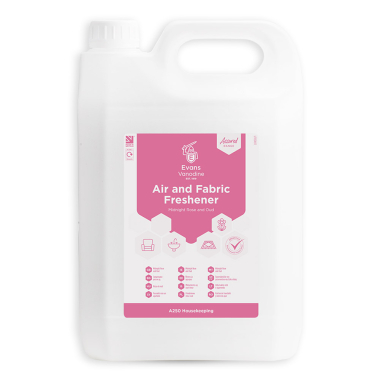 Evans Vanodine Midnight Rose and Oud Air and Fabric Freshener - 5ltr