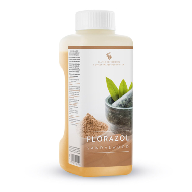 Evans Vanodine Florazol Sandalwood Concentrated Deodoriser - 1ltr