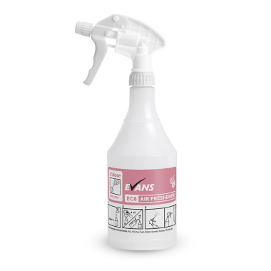 Evans Vanodine EC8 (Pink Zone) Empty Bottle & Trigger Spray