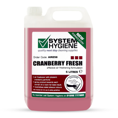 System Hygiene Cranberry Liquid Air Freshener - 5ltr