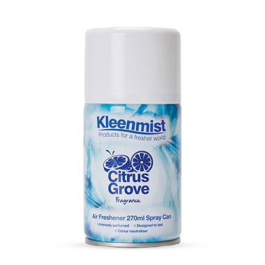 Kleenmist Citrus Grove Air Freshener 270ml - Case of 12