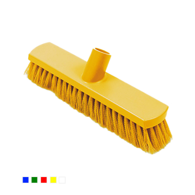 Yellow Soft Bristle Sweeping Brush (280mm) - Each