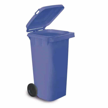 Blue Two Wheel Wheelie Bins (120ltr) - Each