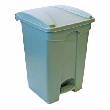 Grey Polypropylene Pedal Bin (45ltr) - Each