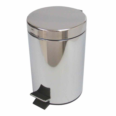 Stainless Steel Pedal Bin - 3ltr - Each