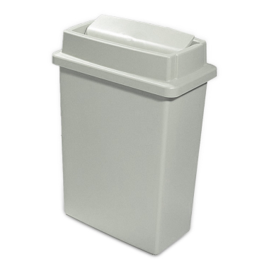 Grey Wallhugger Drop Shot Litter Bin (90ltr) - Each