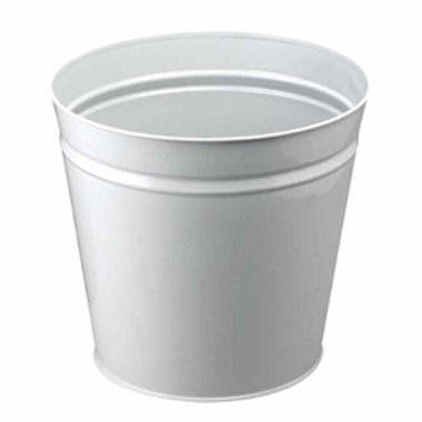 Round Metal Office Bin (15ltr) - Each
