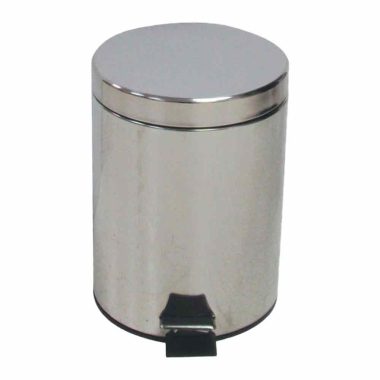 Stainless Steel Pedal Bin - 5ltr - Each