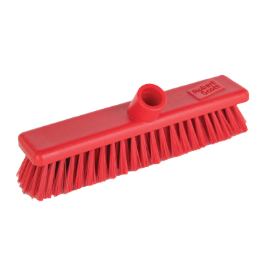 Red Soft Bristle Hygiene Brush Head (30cm / 12") - Each