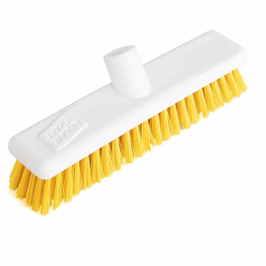 Yellow Stiff Bristle Hygiene Brush Head (30cm / 12")