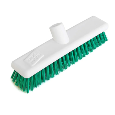 Green Stiff Bristle Hygiene Brush Head (45cm / 18")
