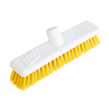 Yellow Stiff Bristle Hygiene Brush Head (45cm / 18")